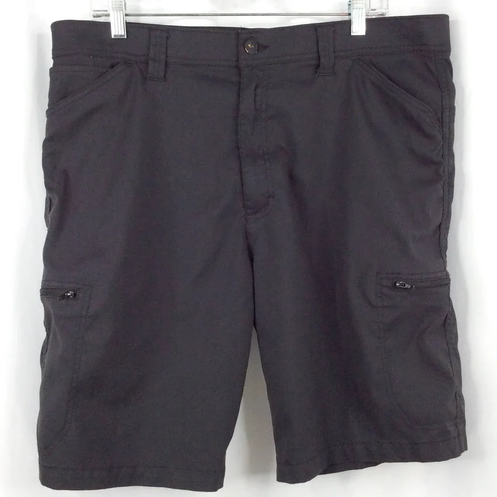 Wrangler Men's Cargo Shorts Size 38 Gray Comfort Flex Waist
